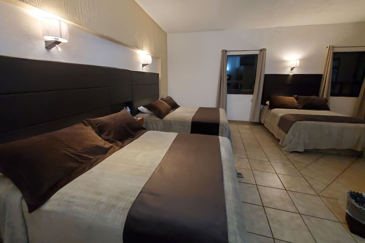 Family Room, Multiple Beds | In-room safe, desk, WiFi (free), bed sheets