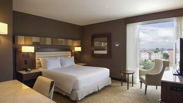 Premium bedding, down duvets, in-room safe, soundproofing