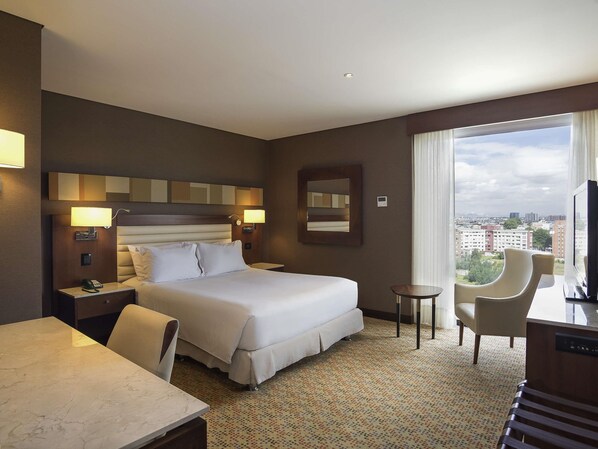 Premium bedding, down duvets, in-room safe, soundproofing