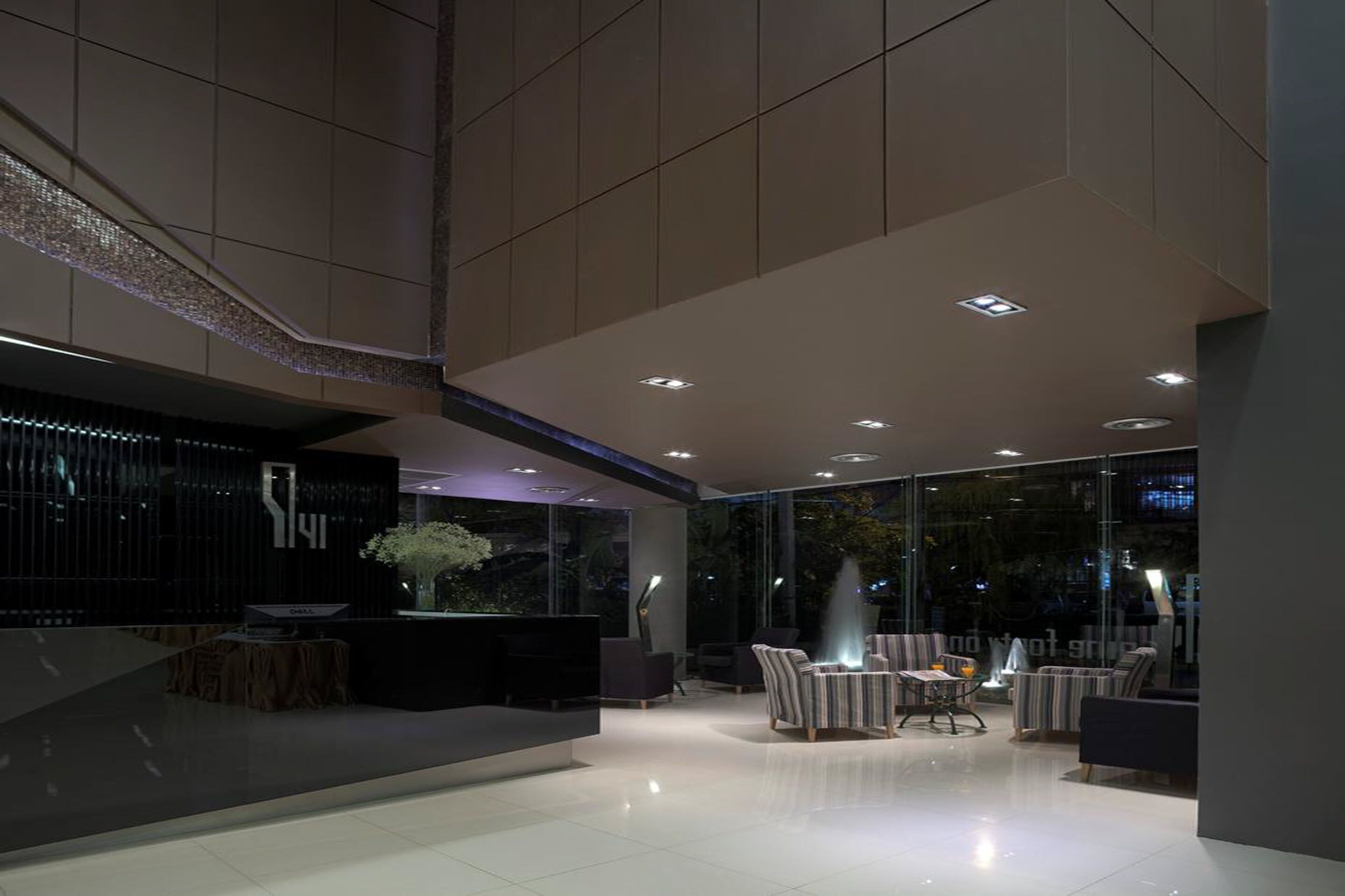 Lobby sitting area