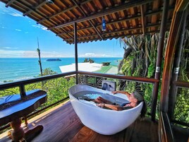 独特复式房, 2 间卧室, 海洋景观 (Sky Loft) | 客房内保险箱、特色装修、遮光窗帘、免费 WiFi