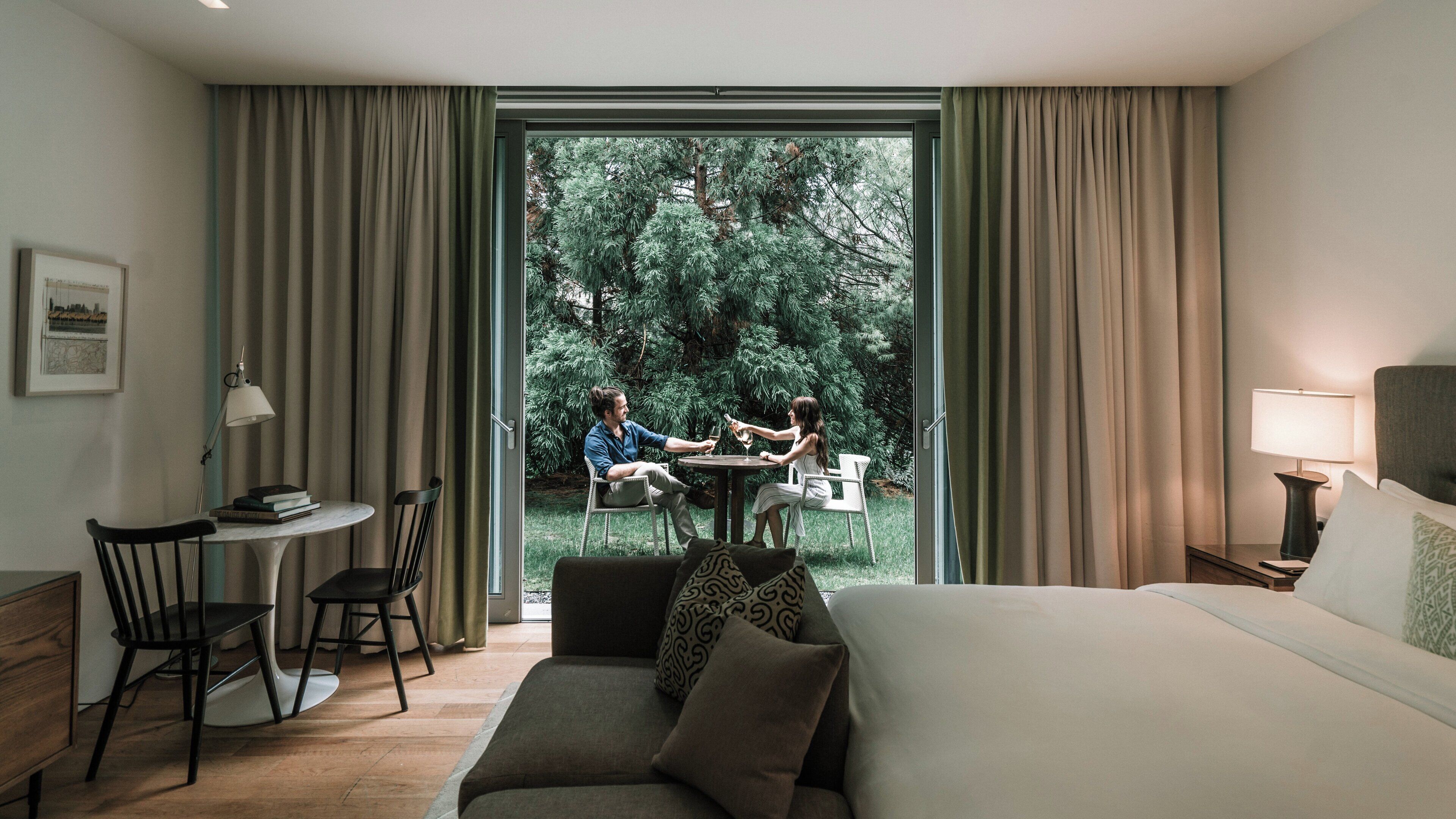 cottage, 2 single beds | premium bedding, minibar, in-room safe, desk