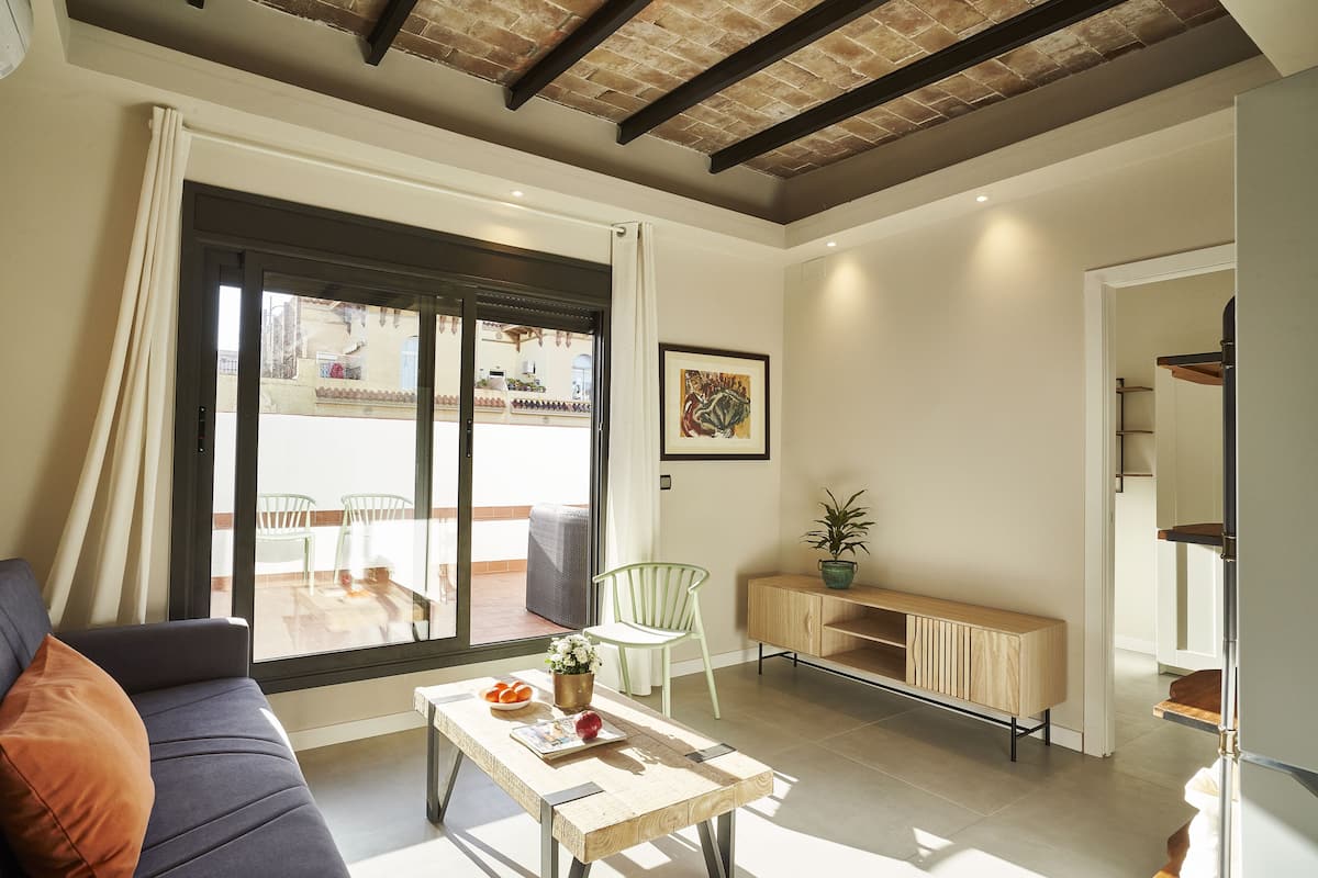 Departamento Deluxe | 2 habitaciones, edredón, decoración personalizada y muebles diferentes