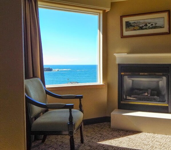 Uitzicht vanuit de kamer