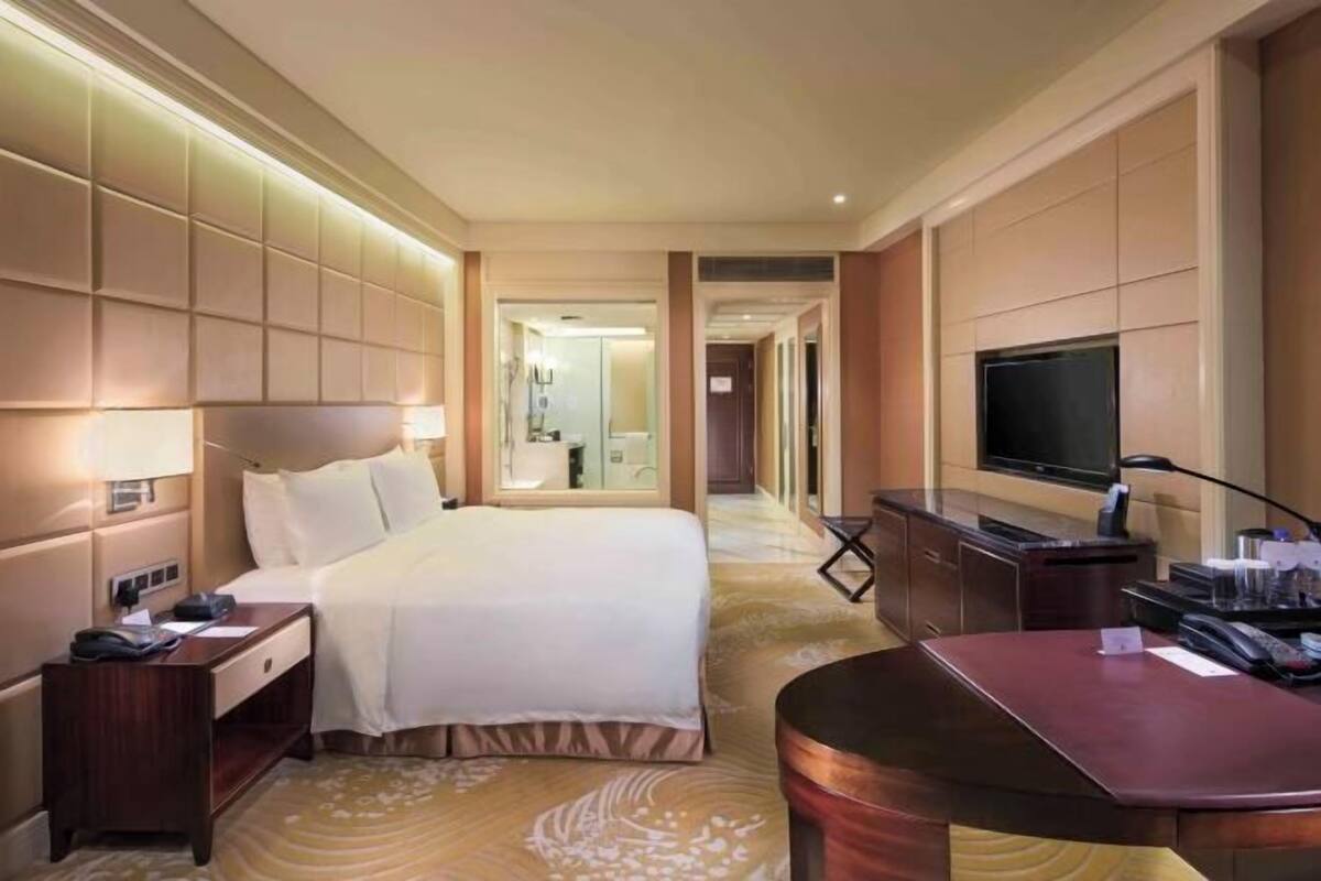 Ropa de cama de alta calidad y minibar