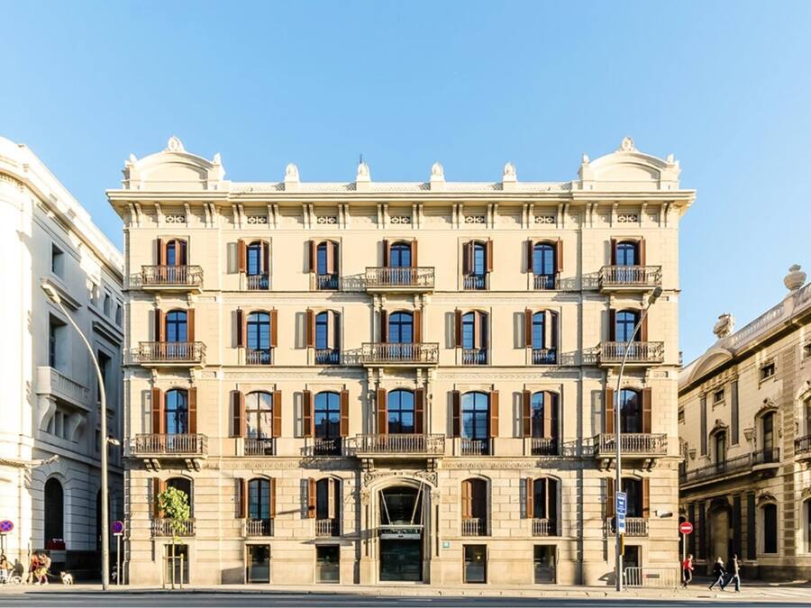 Façade de l’hébergement