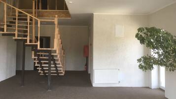 Kahden hengen economy-huone, 1 parisänky, vuoristonäköala | Terassi/patio