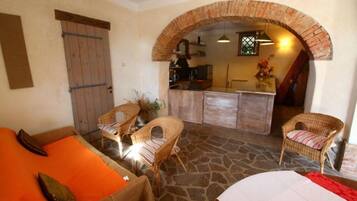 Sala de estar en el lobby