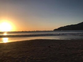 Na praia 