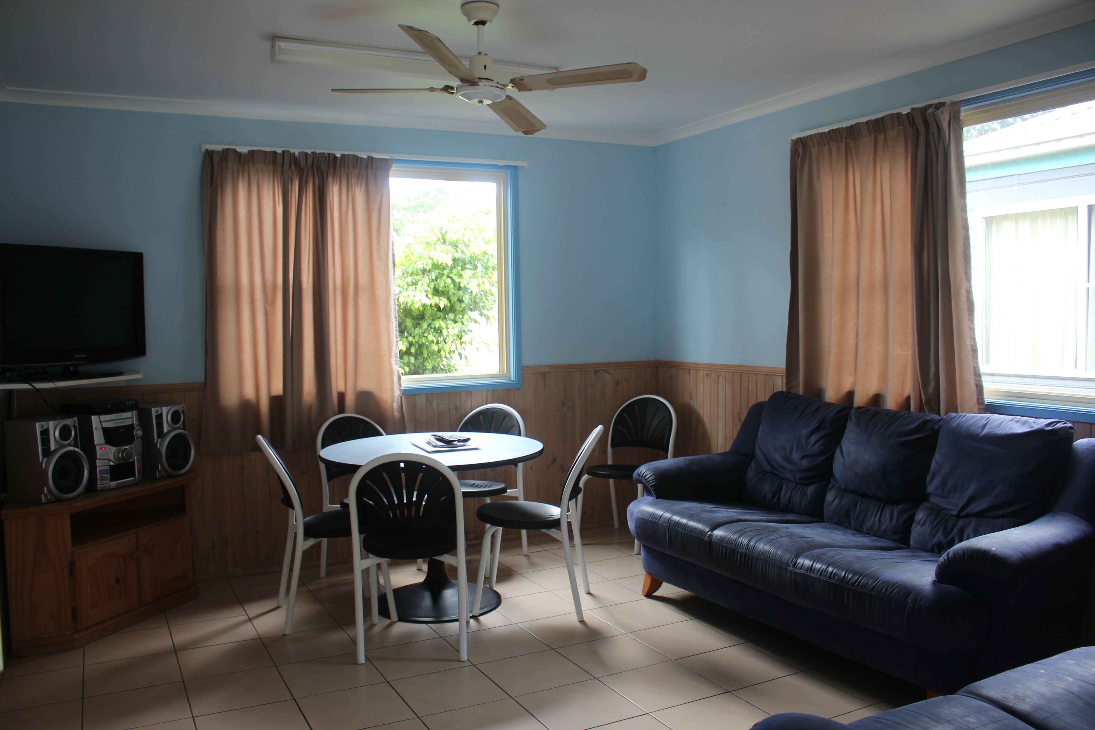 Family Room | Living area | 24-inch TV with digital channels