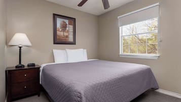 Suite, 1 Bedroom, Non Smoking | 1 bedroom, desk, laptop workspace, iron/ironing board