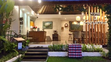 Front of property - evening/night
