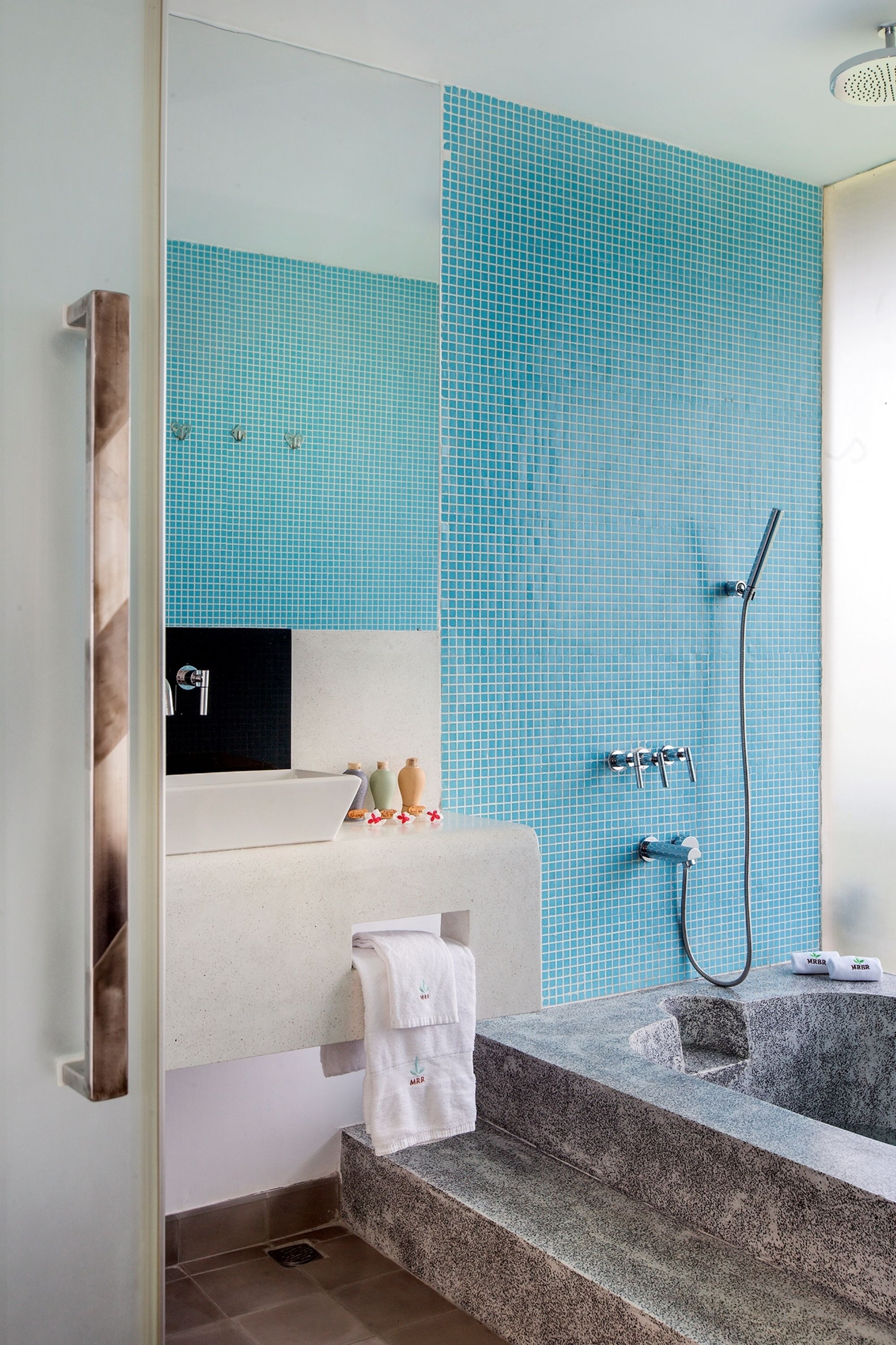 free toiletries, hair dryer, bathrobes, slippers