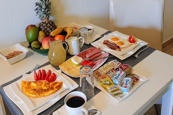 Servicio de comidas en la habitación
