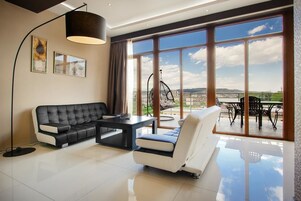 1 habitación, ropa de cama de alta calidad y minibar 