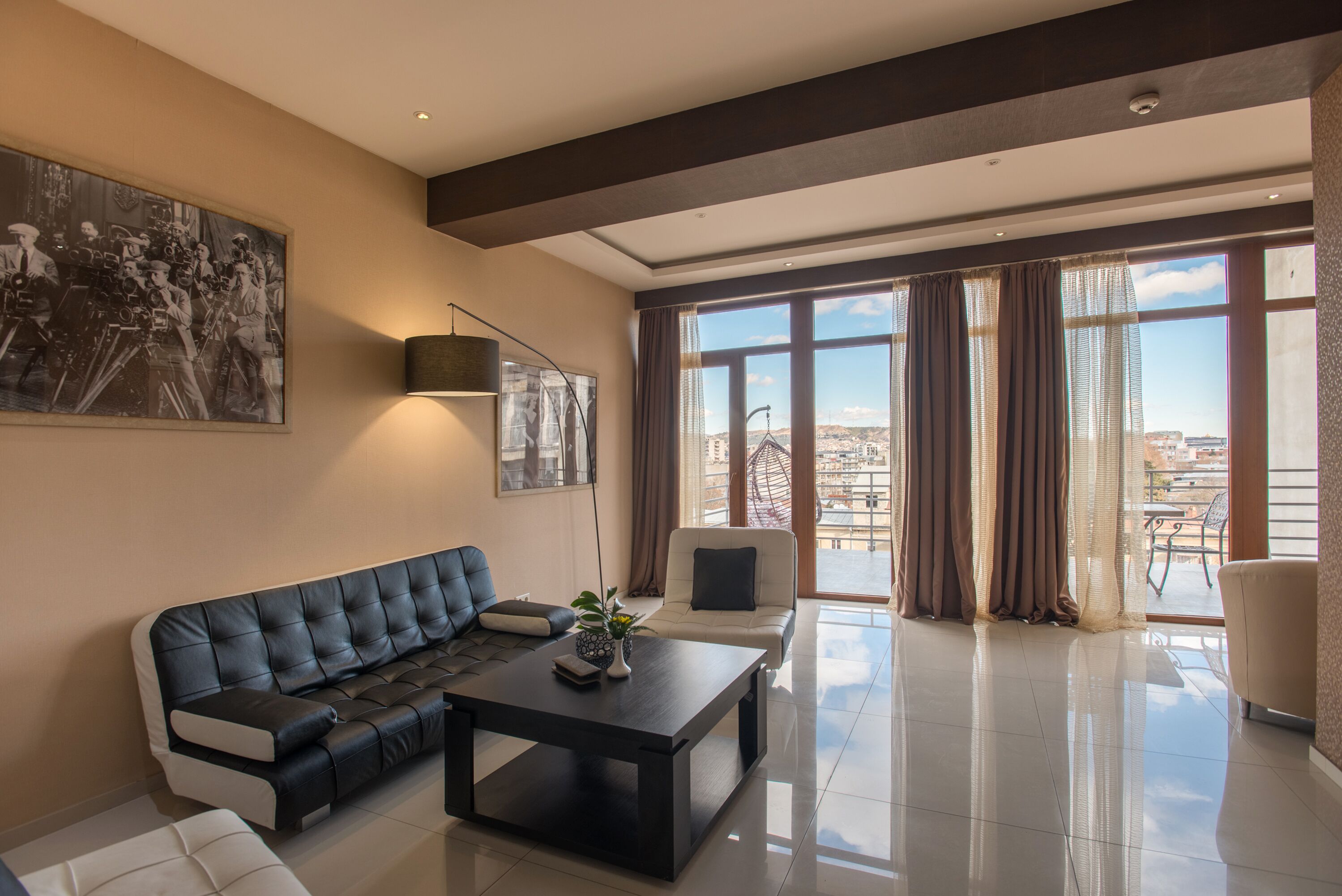 apartment, city view | premium bedding, minibar, in-room safe, individually decorated