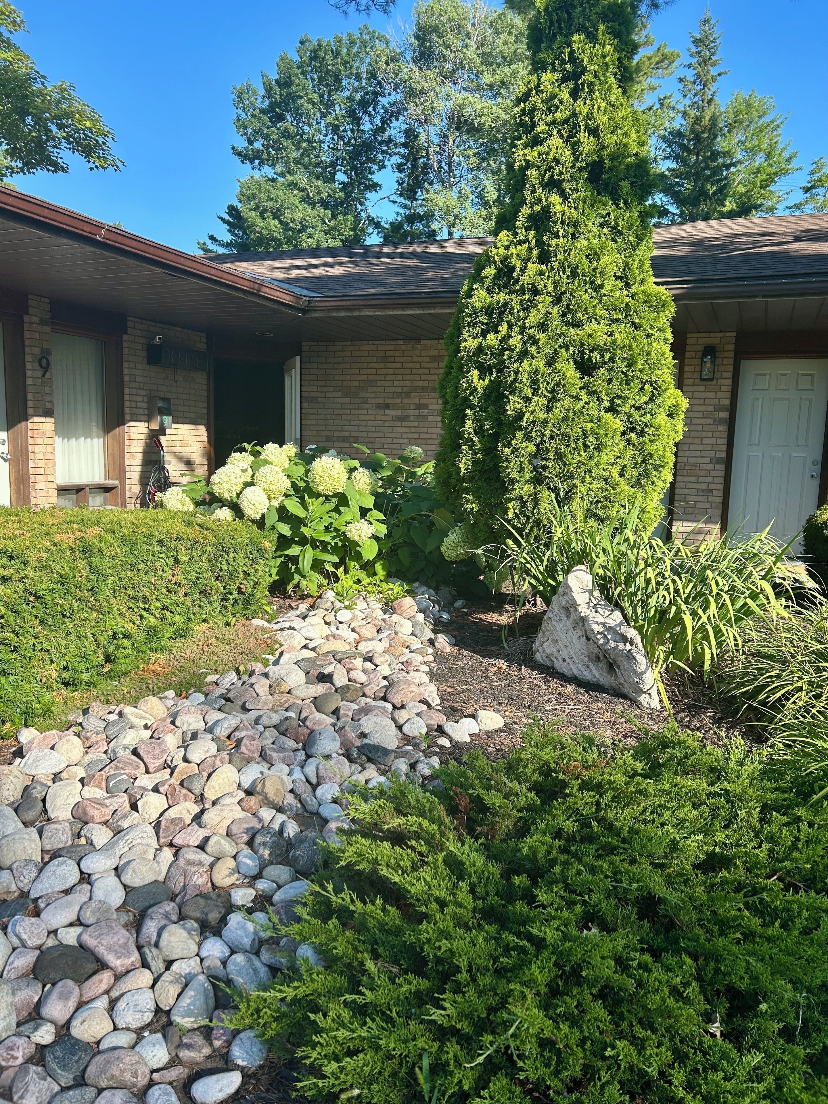 Fassade der Unterkunft