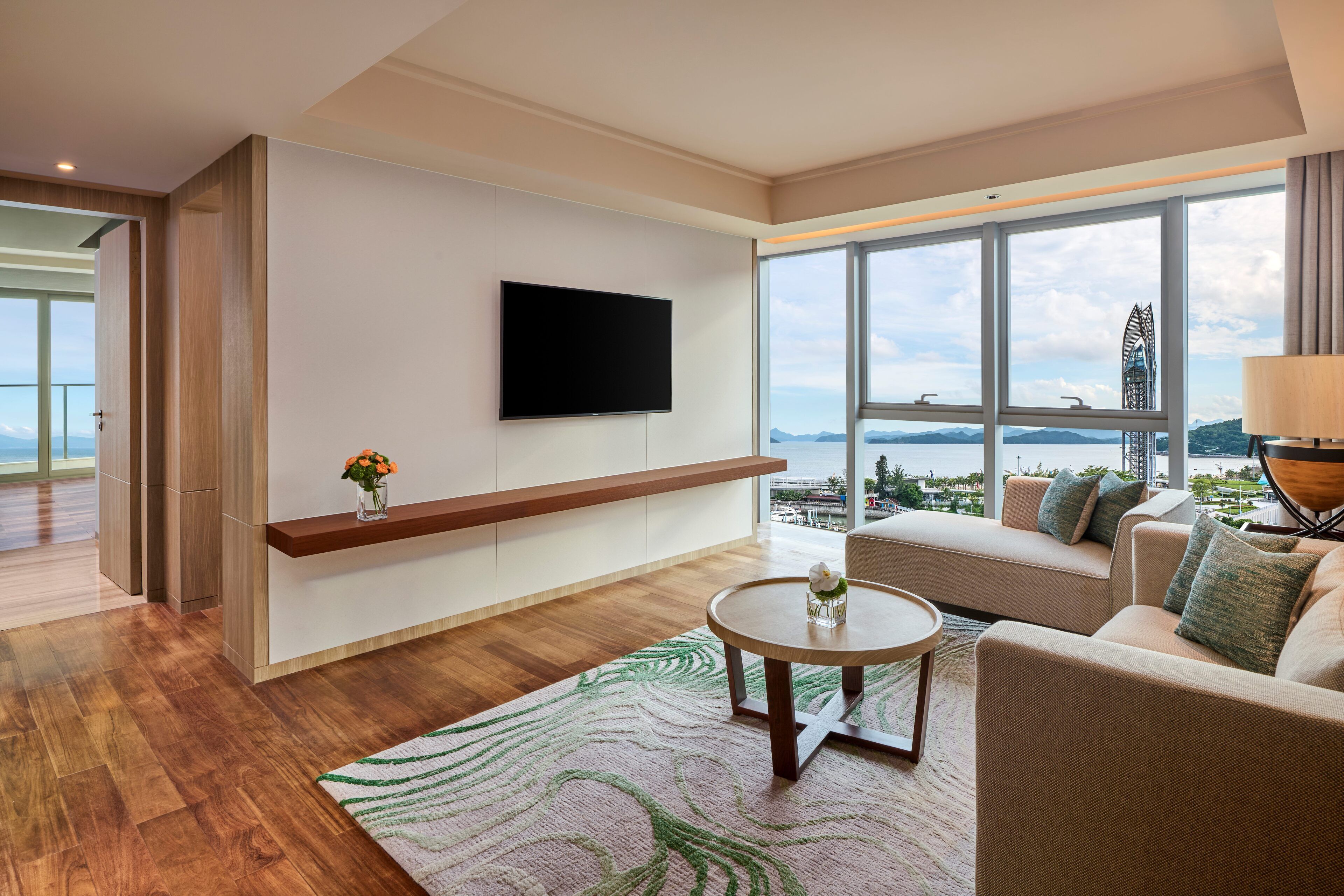 kingkey two bedroom suite | 1 bedroom, premium bedding, down duvets, minibar