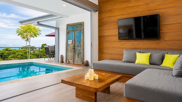 Biệt thự Premium | Quang cảnh ban công