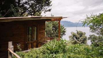 Baita, bagno privato, vista lago | Lenzuola