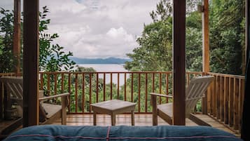 Cabin, Private Bathroom, Lake View | View from room