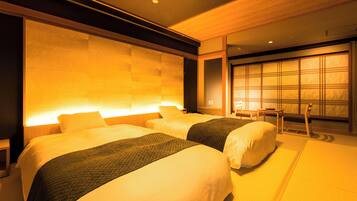 Twin Room with Tatami SUI, Non Smoking | In-room safe, WiFi (free)