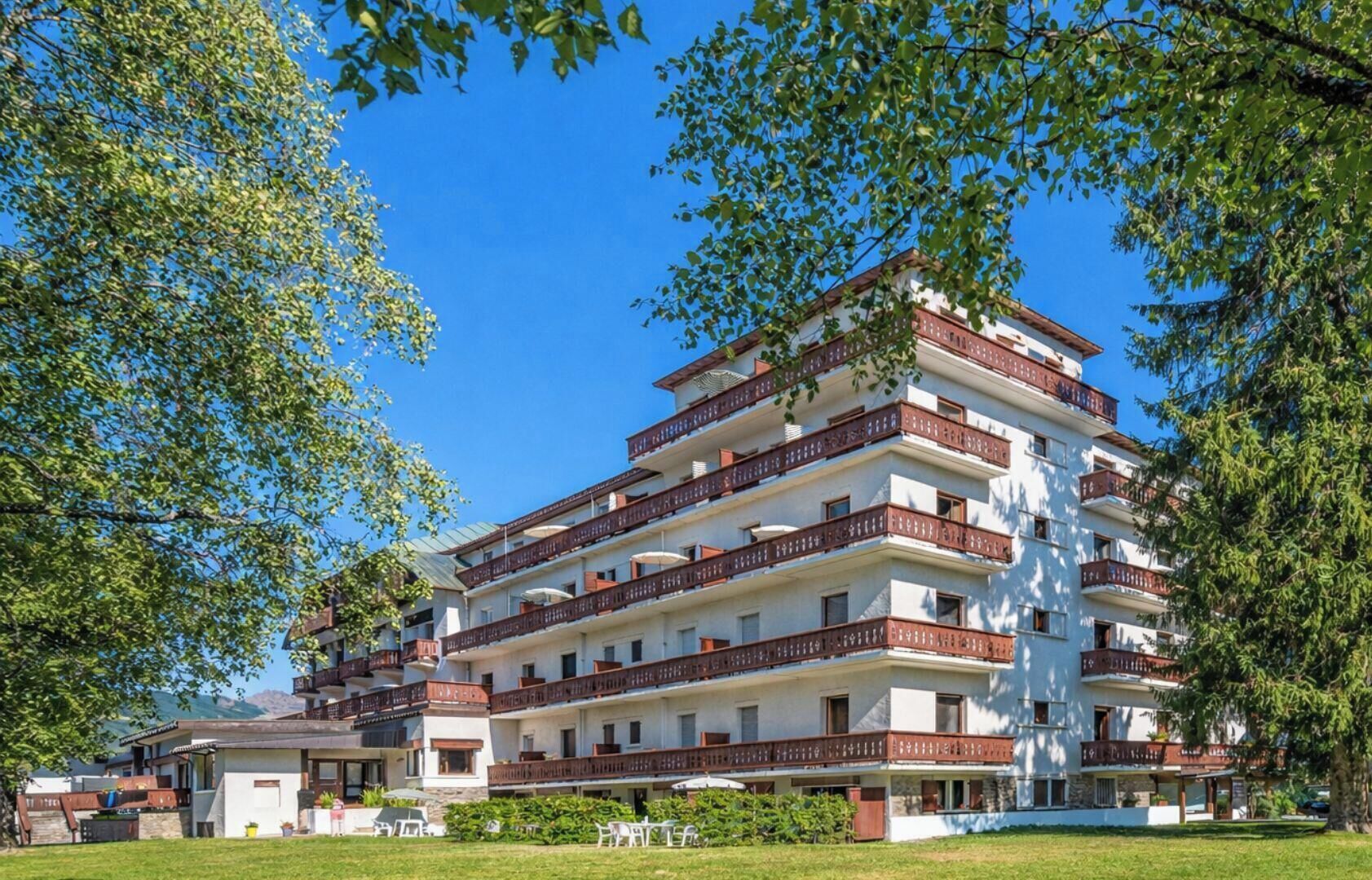 Fassade der Unterkunft