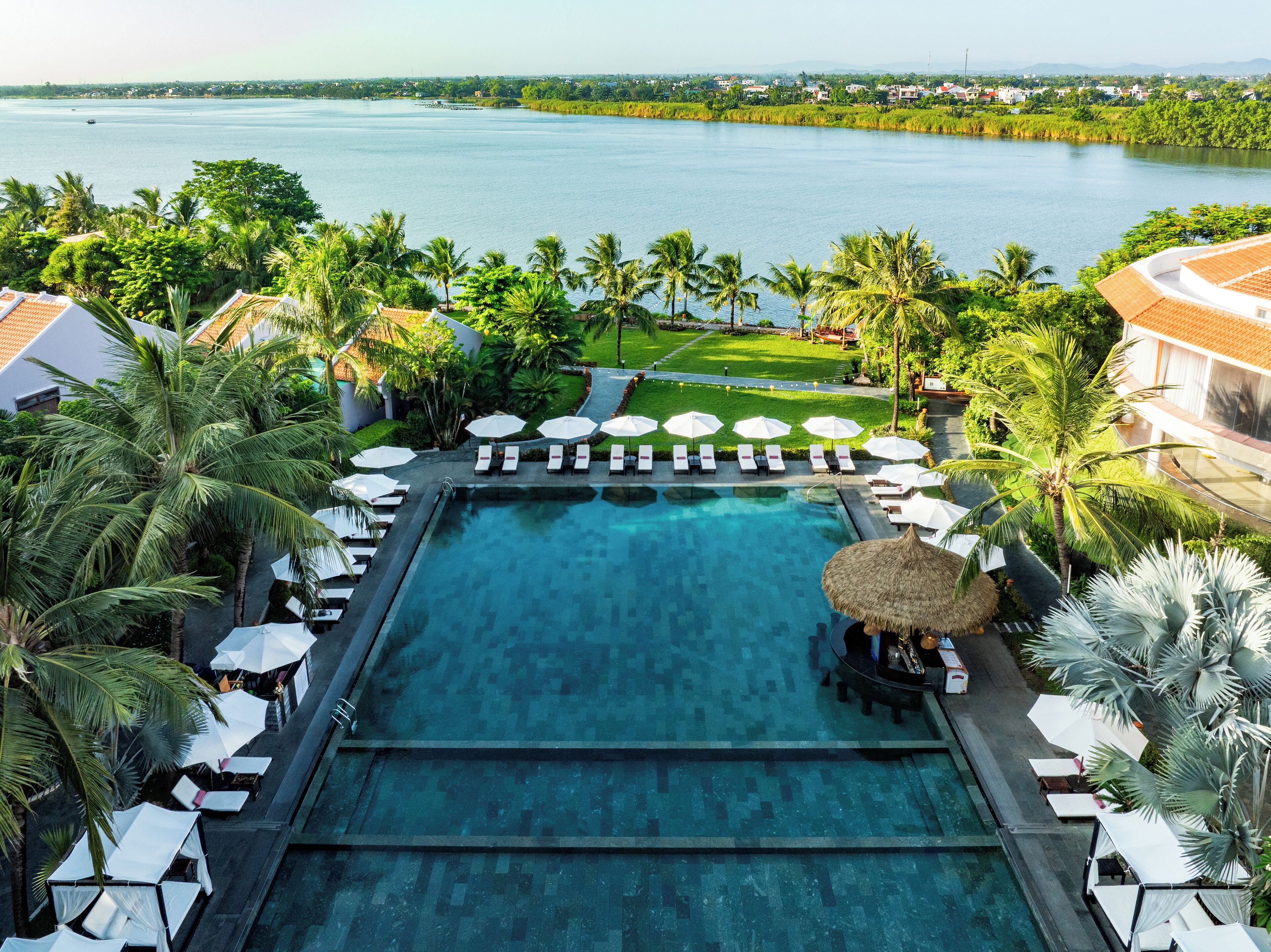 Vue depuis l’hébergement