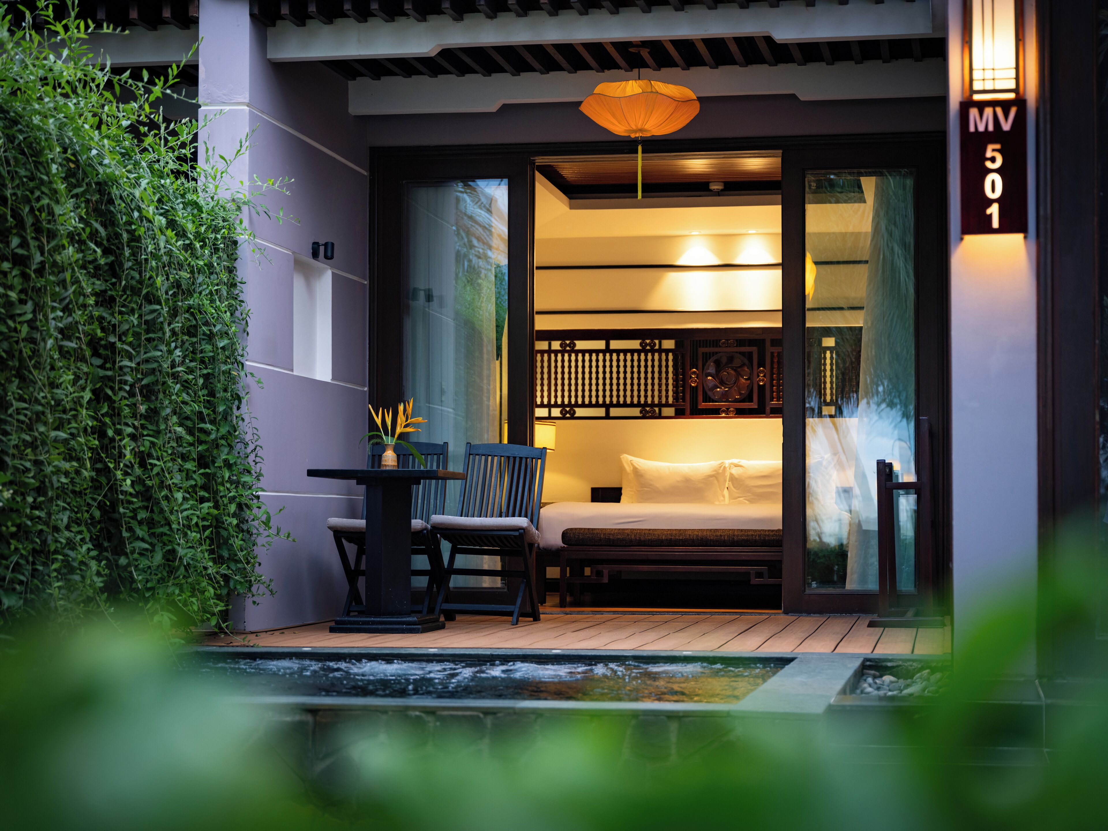 Marina Villa | Down comforters, minibar, in-room safe, desk