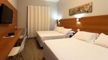 Een kluis op de kamer, gratis wifi