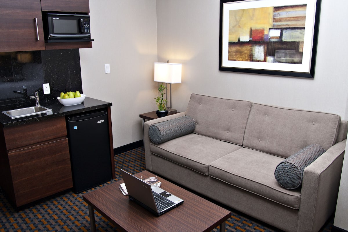 Desk, blackout curtains, iron/ironing board, rollaway beds