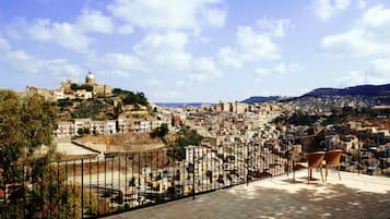 Vue depuis lâhĂ©bergement