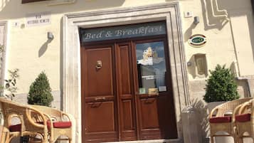Facciata della struttura