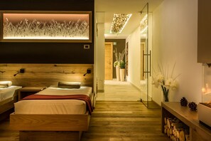 サウナ、ホットタブ、スチームサウナ