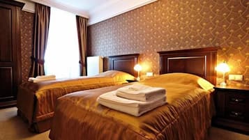 1 sovrum, allergitestade sängkläder och individuell inredning