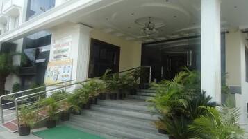 Fassade der Unterkunft