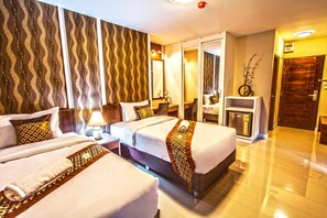 Habitación Deluxe, balcón | Minibar, escritorio, insonorización y wifi gratis