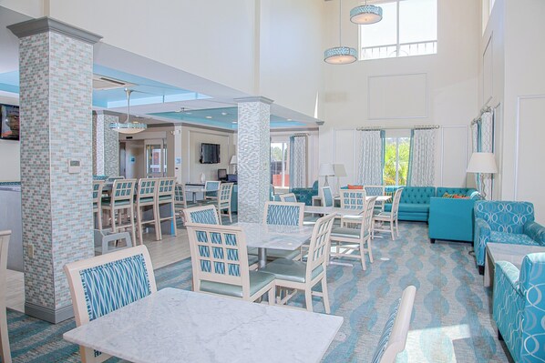 Free buffet breakfast