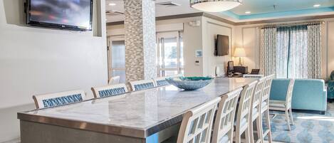 Free buffet breakfast