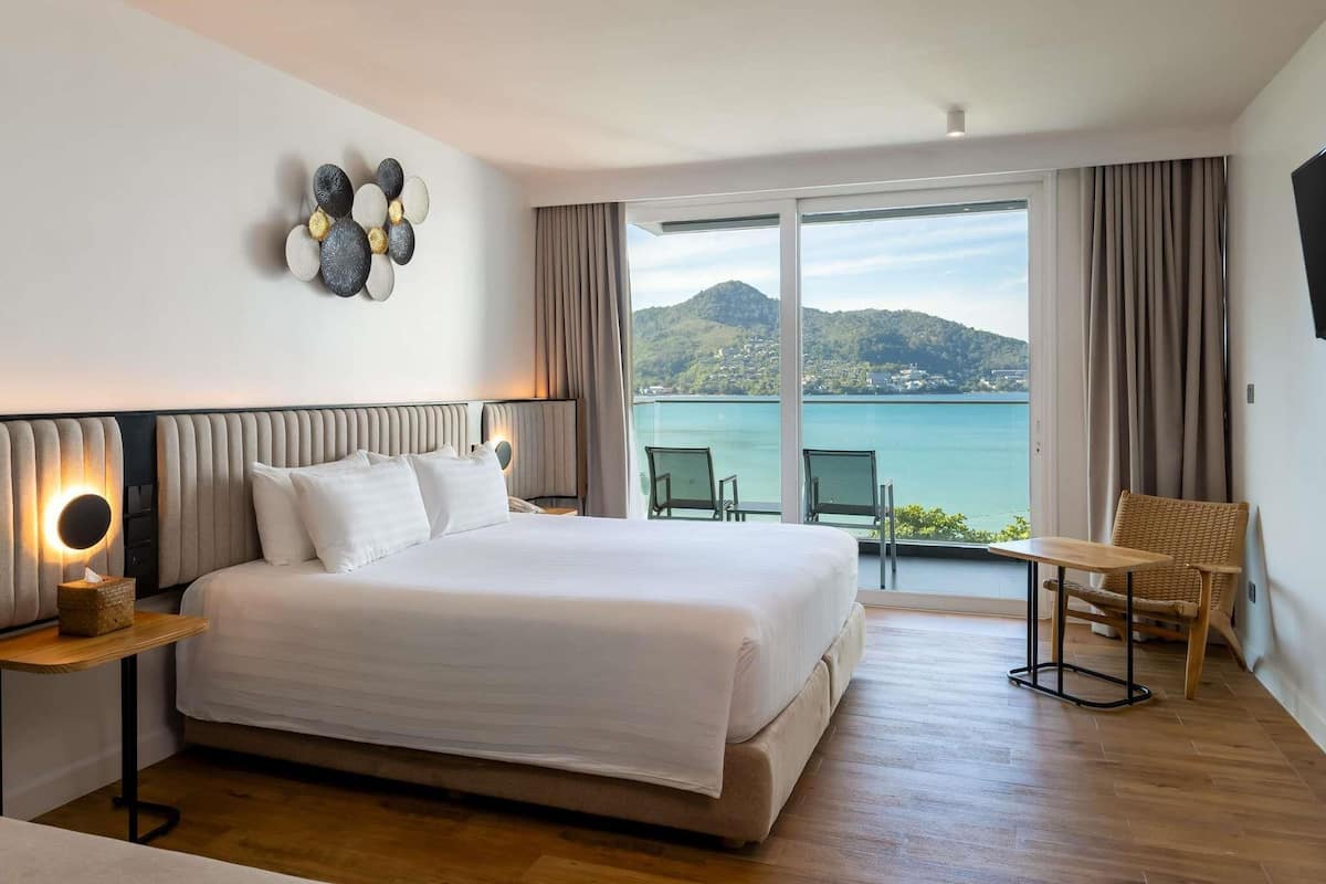 Chambre, 1 trĂšs grand lit (Ocean) | Minibar, coffre-fort, bureau