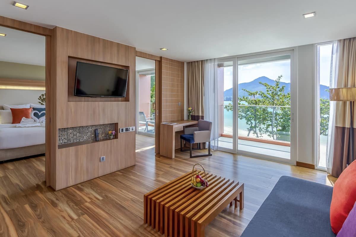 Svit - 1 kingsize-säng (Ocean) | Minibar, värdeförvaringsskåp på rummet och skrivbord