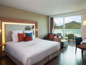 Chambre, 1 très grand lit (Ocean)
