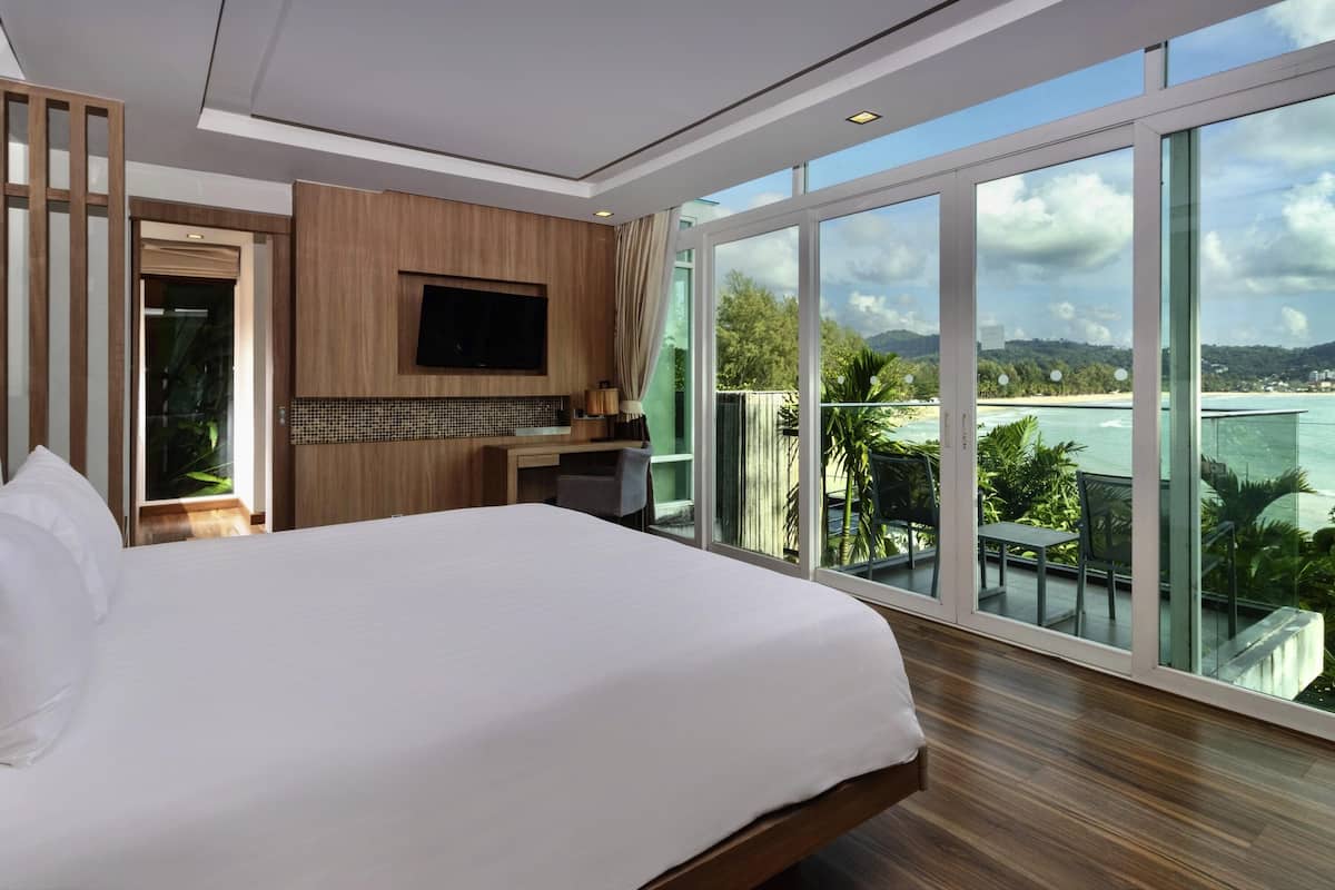 Villa (Ocean) | Minibar, värdeförvaringsskåp på rummet och skrivbord