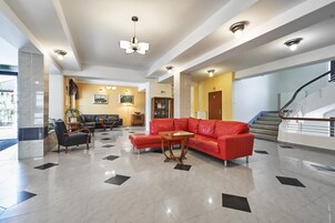 Sala de estar en el lobby