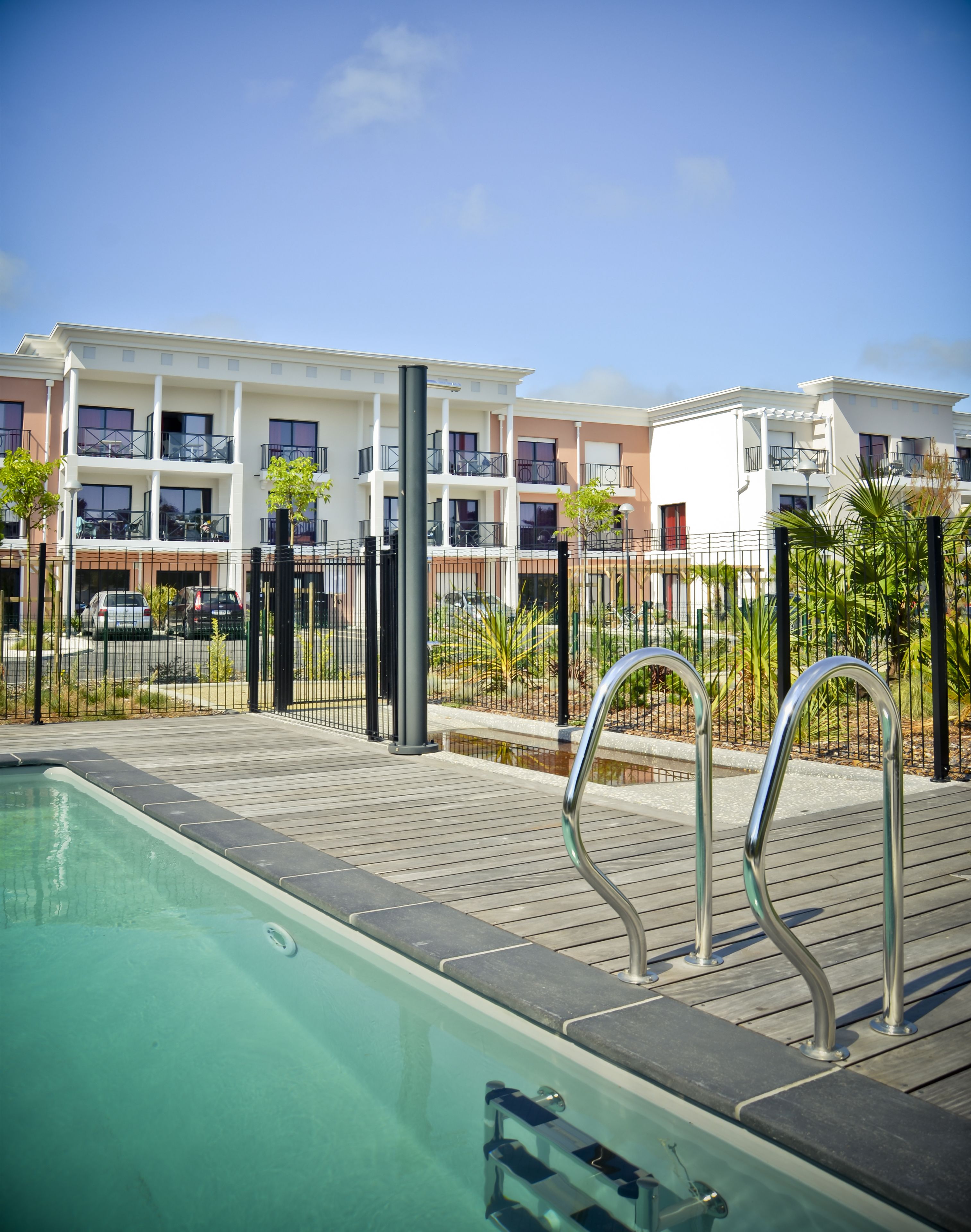 Seasonal outdoor pool