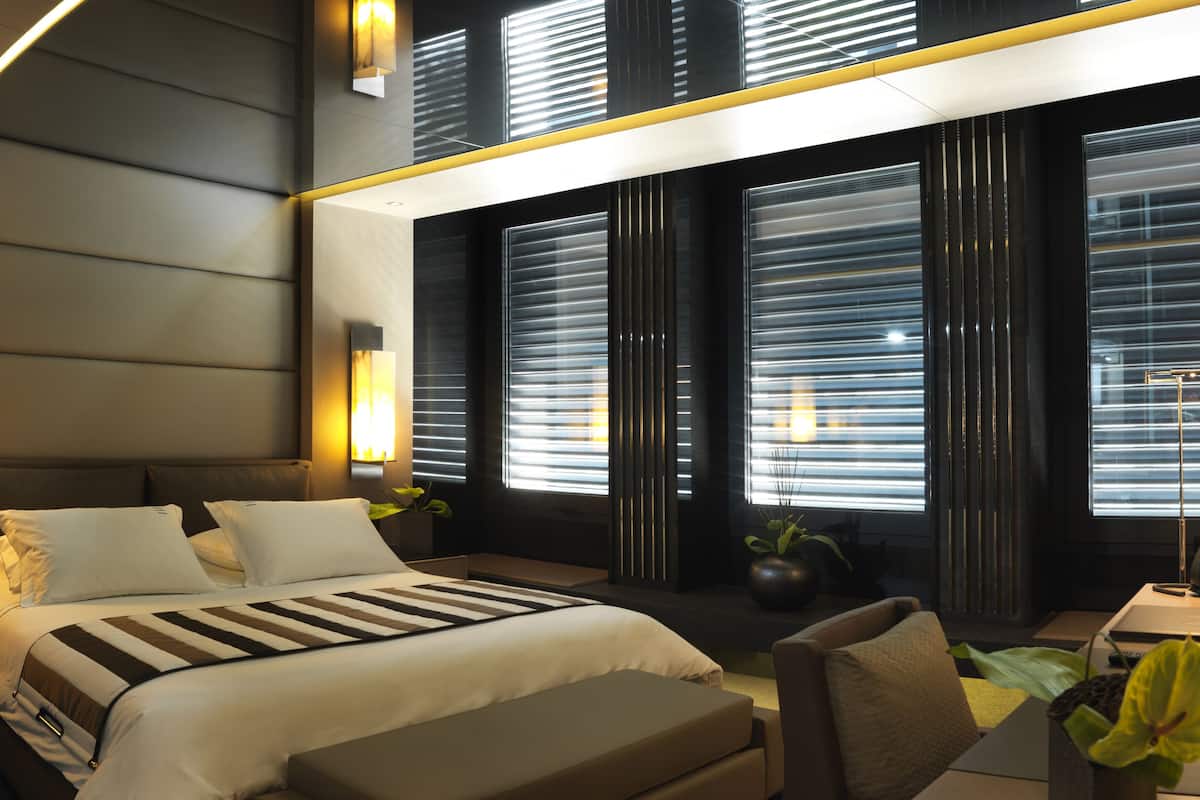 Standardzimmer, Stadtblick | Hochwertige Bettwaren, Minibar, Zimmersafe, individuell dekoriert