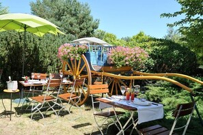 Café da manhã, almoço e jantar