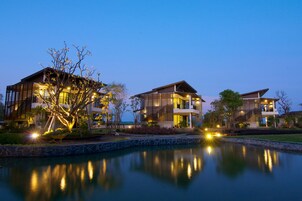 Front of property - evening/night