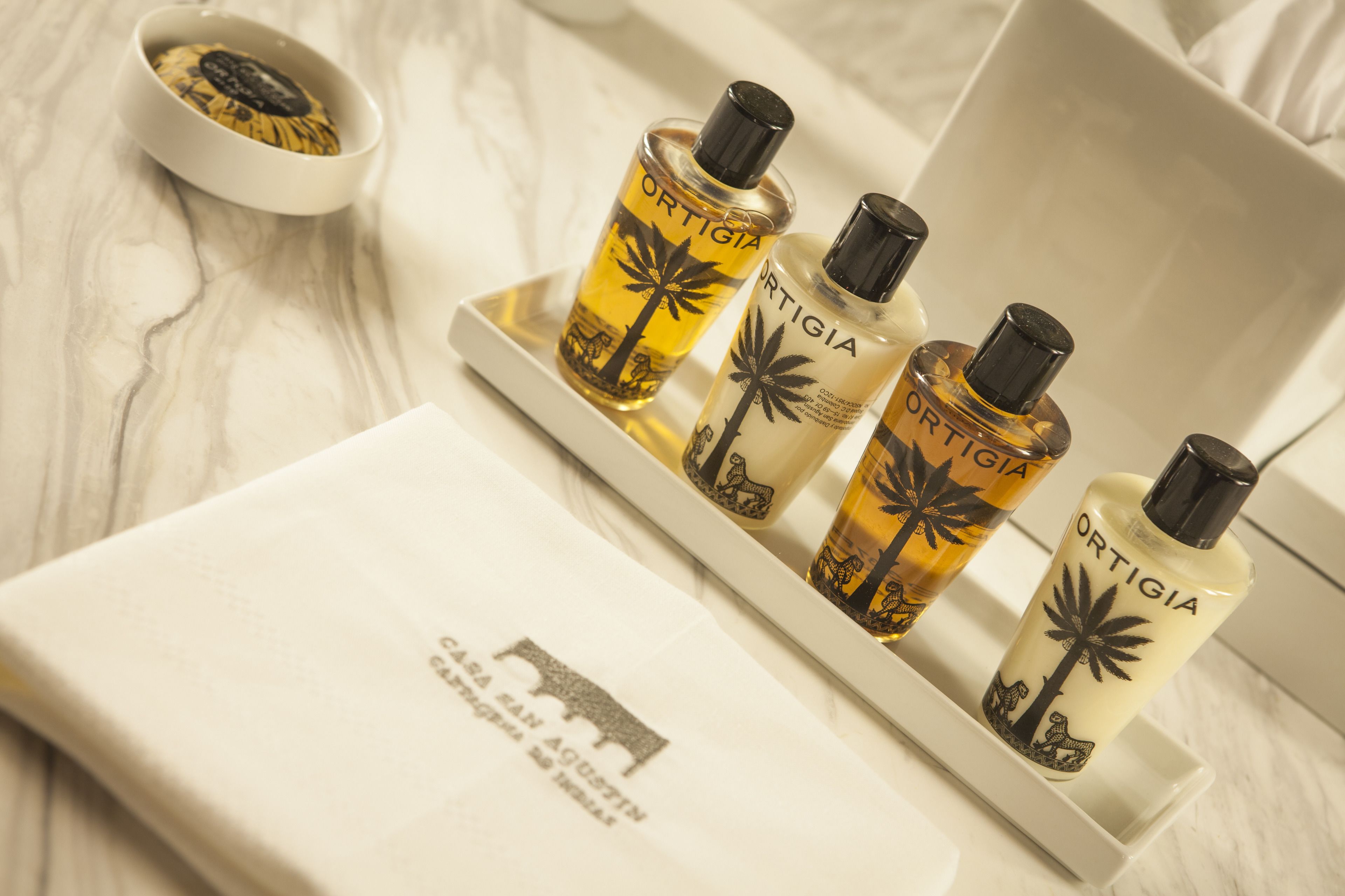 shower, designer toiletries, hair dryer, bathrobes