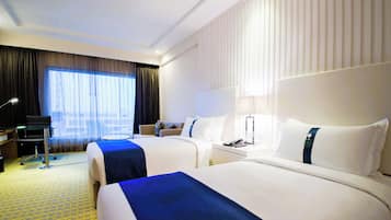 1 bilik tidur, peralatan tempat tidur premium, bar mini